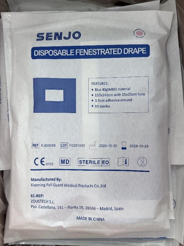 SENJO DISPOSABLE FENESTRATION DRAPES