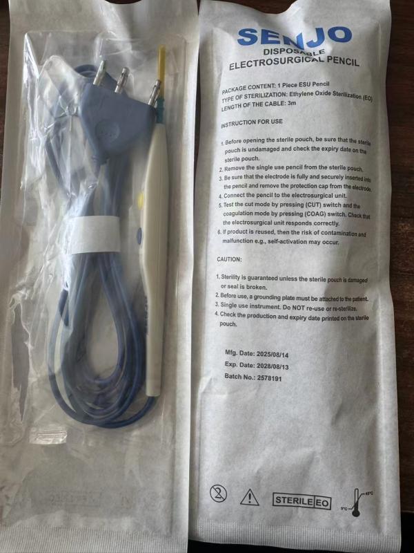 SENJO DISPOSABLE ELECTROSURGICAL PENCIL