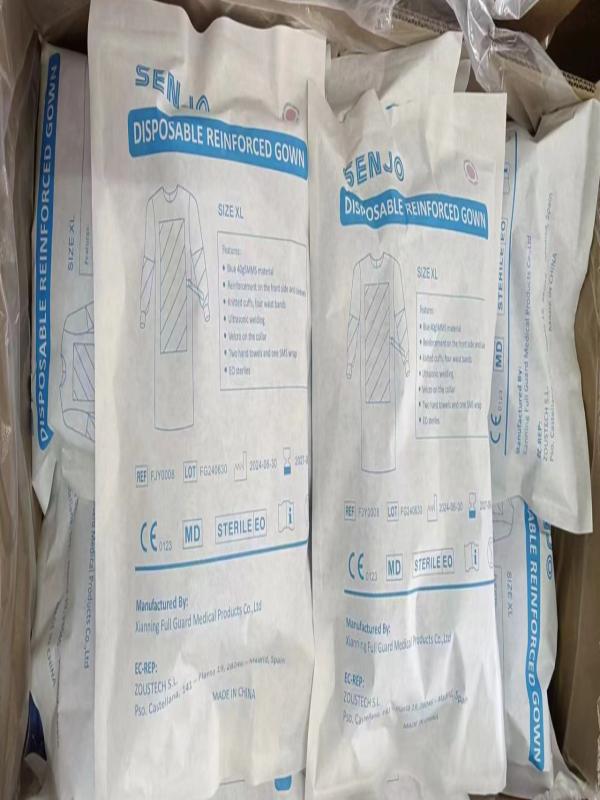 SENJO STERILE REINFORCED SURGICAL GOWNS - Image 1